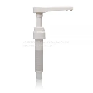 38MM 43MM Big Dosage Food Grade Syrup Dispenser Pump Big Discharge Rate 5cc 7cc 8cc 10cc 15cc 30cc PP Plastic Jam Honey Food Dispensing Pump thumbnail-3