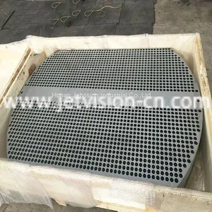 Carbon Steel Baffle Plate Parts for Heat Exchanger Tube Sheets Baffle Plate thumbnail-3