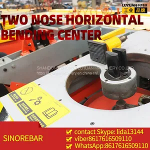 FULLY AUTOMATIC HORRIZONTAL REBAR BENDING MACHINE FOR SALE thumbnail-1