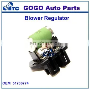 High Quality Radiator Fan Motor Resistor for Alfa Romeo OEM 51736774 7739435 / 60811737 / 7782831 thumbnail-4