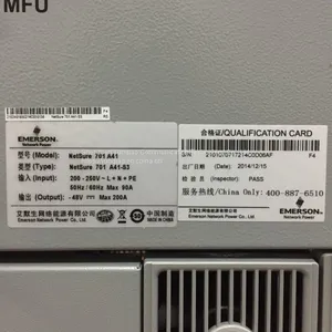 Netsure701 A41-S3 New Original Packaging Emerson 48V 200A 14kw Embedded Power Supply thumbnail-2