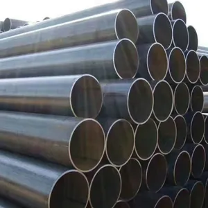 China Factory Welding ERW Black Steel Pipe thumbnail-3