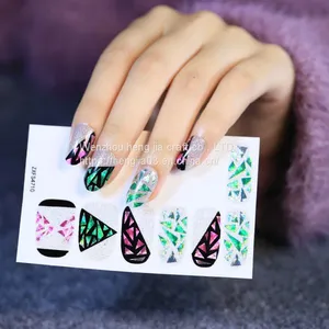 New Arriving Japan & Korea Glass Mirror Foil Nail Sticker for Girl Nail Art thumbnail-2