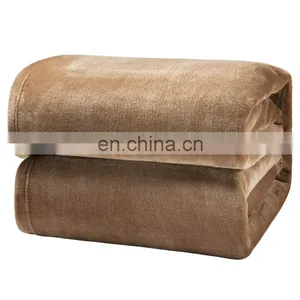 Eco Friendly 100% Polyester Breathable Flannel Fleece Blanket For Sleep thumbnail-7