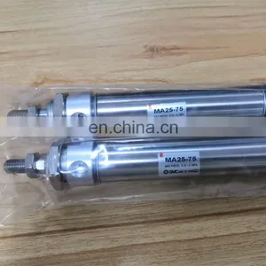 SMC Type Pneumatic Cylinder MA25-75 Mini Pen Cylinder thumbnail-1