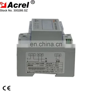 DIN Rail Mount Single Phase Multifunction Energy Meter With RS485/Modbus, External CT Connected thumbnail-1
