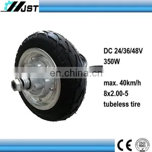 High Quality 8" 8 Inch 24v 36v 48v Hydraulic Drive Front Wheel Hub Motor thumbnail-2