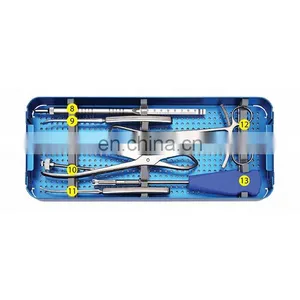 Factory Price Bone Surgical Instrument Sets Large Fragment Instrument Set Basic Orthopedic Instrument Set for Trauma Plate thumbnail-4