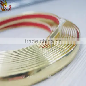 Wooden Cask/vat/barrel Decorative Chrome and Golden Color Edge Strip Plastic Components thumbnail-3