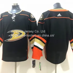 Anaheim Ducks Blank Black Jersey thumbnail-1