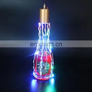 Multi Colors Battery Operated Led Champagne Bottle Sparklers for Wine Bar Club Nightclub thumbnail-5