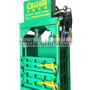 High Efficiency Hydraulic Vertical Plastic Baling Machine thumbnail-2