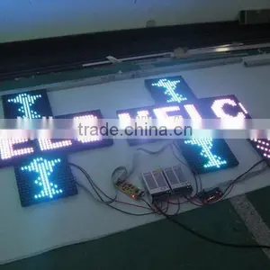 Mono Color/bi Color/ Full Color Led Control Card Led Pharmacy Cross From China thumbnail-1