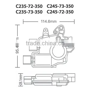 MAZDA 5 Auto Door Locking Actuator for Central Locking System thumbnail-2