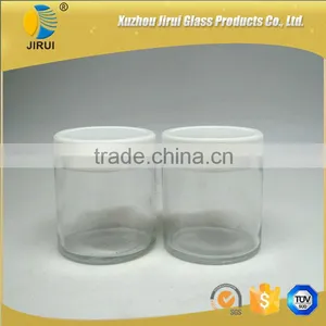 120ml Round Shape Clear Glass Food Jar thumbnail-1