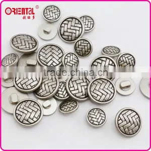 High Quality Classical Plastic Shank Button With Knit Pattern thumbnail-4