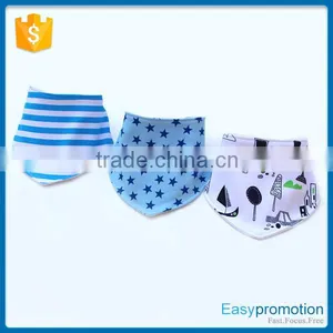 2016 Promotional Gifts China Supplier 100%Cotton Triangle Baby Bibs thumbnail-3