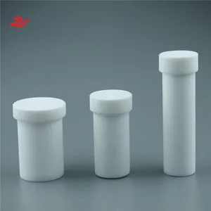 100ML PTFE Digestion Vessel Flat Interior Flat Exterior With Threaded Cover thumbnail-2