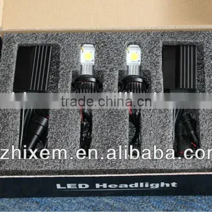 High Power 50w Car LED Headlight H4 H/l Bixenon Moving Xenon Low Beam thumbnail-4