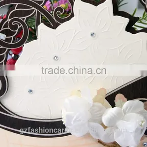 Exquisite Classical European Style Wooden Wedding Invitation thumbnail-4