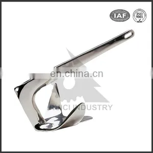 China Custom Aisi316 Stainless Steel Boat Anchors Marine Anchor Delta Style for Boats thumbnail-2