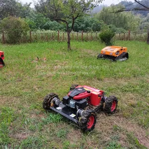 Radio Control Mower, China Remote Control Slope Mower Price, rc Remote Control Lawn Mower for Sale thumbnail-1