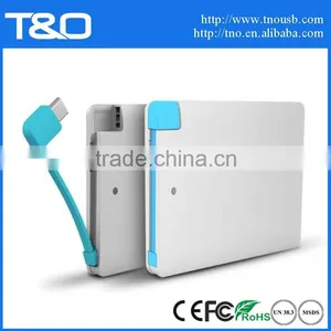 2015 Credit Card Power Bank Usb With 2500mah thumbnail-1