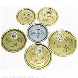 Easy Open End Tinplate Hard Open Lid for Tinplate Can thumbnail-5