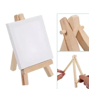 Cheapest Price Portable Mini Pine Wood Easel Custom Different Size Wood Easel thumbnail-2