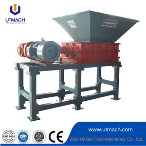 Efficient Double Shaft Shredder for E-Waste and Electronic Recycling thumbnail-1