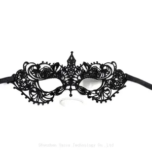 Multi-Use Sexy Lace Masks - for Parties Halloween & Carnival Bulk Decor thumbnail-5