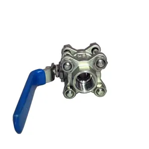 Trend Product 1000WOG 2000WOG 1/2 Inch Gas Ball Valve Thread Lockable NPT SS Ball Valve thumbnail-2