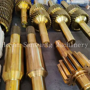 High Precision Heavy Duty Gearbox Gear Shaft Transmission Gear Shaft for Construction Machinery thumbnail-2