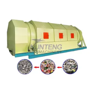 High Output Trommel Screening Equipment Trommel Screen for Garbage Sorting EPC thumbnail-1