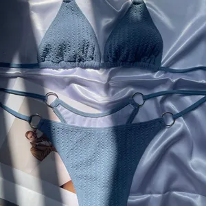 Manufacture New Arrival Hot Selling Wholesale Two Pieces Bikini for Lady thumbnail-5