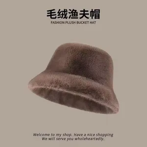 Faux Fur Fisherman Hat thumbnail-4