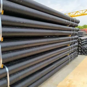 DN1000 DN800 DN1200 ISO2531 K7 Ductile Cast Iron Socket - Spigot Pipes Long Life Zinc Coating thumbnail-5