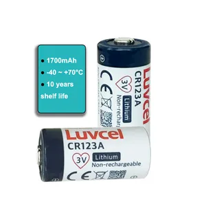 3V CR123A Primary Lithium Battery 10 Years Shelf Life thumbnail-1