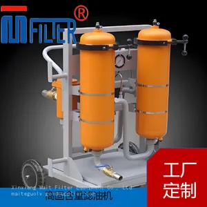 High Solid‑Content Oil Purifier, Mobile Filter Cart For Heavy Contaminated Waste Oil Regeneration thumbnail-5