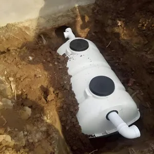 SMC FRP GRP Molded Septic Tank With Biogas Recovery for Small Household Sewage Treatment thumbnail-4