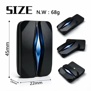 EDC Magnetic Slider Fidget Toy Precision Metal Pocket Gadget for Adults thumbnail-4