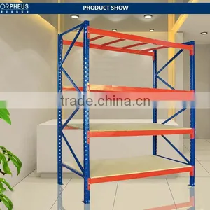 Heavy Duty Warehouse Furniture Stainless Steel Storage 4 Tier Warehouse Shelving thumbnail-2