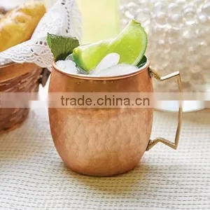 16oz/18oz Copper Tisan Barrel Hammered Copper Moscow Mule Mug/Copper Mug Quality Choice thumbnail-1