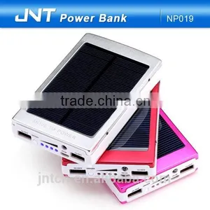 High Capacity Rechargeable Mobile Solar Power Bank With Dual USB Output NP019 thumbnail-1
