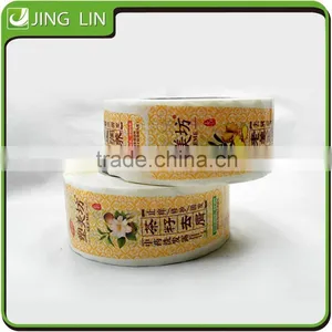 Full Color Printing Clear Plastic Vinyl Label Stickers Printing,clear Sticker thumbnail-1