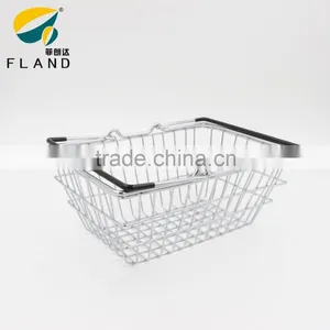 Mini Basket for Children Snall Shopping Metal Wire Basket thumbnail-3