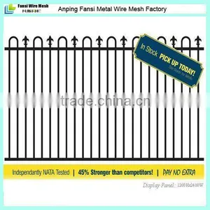 Decorative 1200H*2400W Loop Top and Spear Pool Fencing thumbnail-1