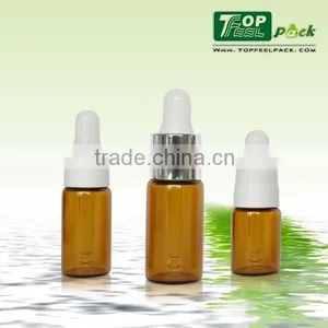 3ml Mini Glass Dropper Bottle for Olive Oil Organic Oil thumbnail-1