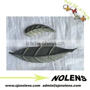 Iron Art Stamped Leaves /Fittings For Artistic Metal Gate/Fence/Stair Railings ,Iron Grills Parts Decorated thumbnail-3