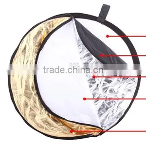 5-in -1 100cm Diffuser Kit for Photography Photo Studio Gold/Silver Round Reflector Board Flash thumbnail-3